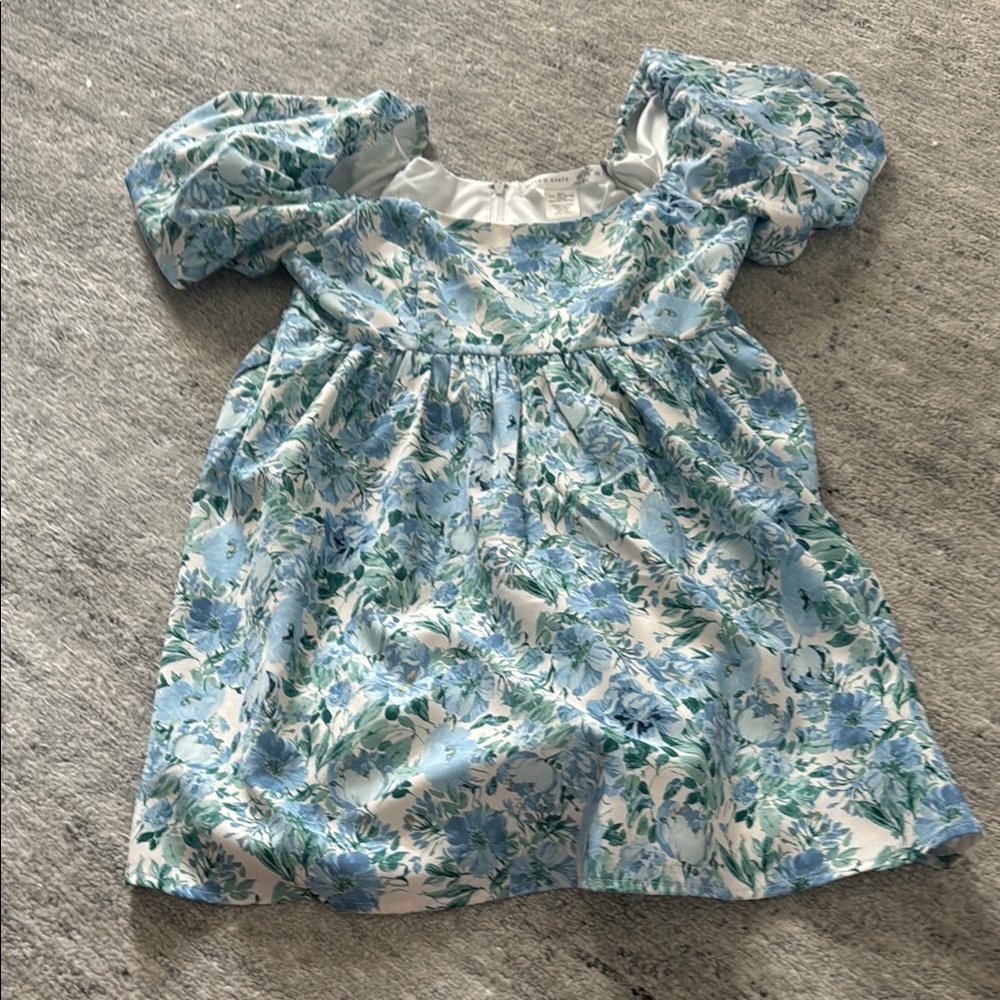 Floral Puff Sleeve Dress
